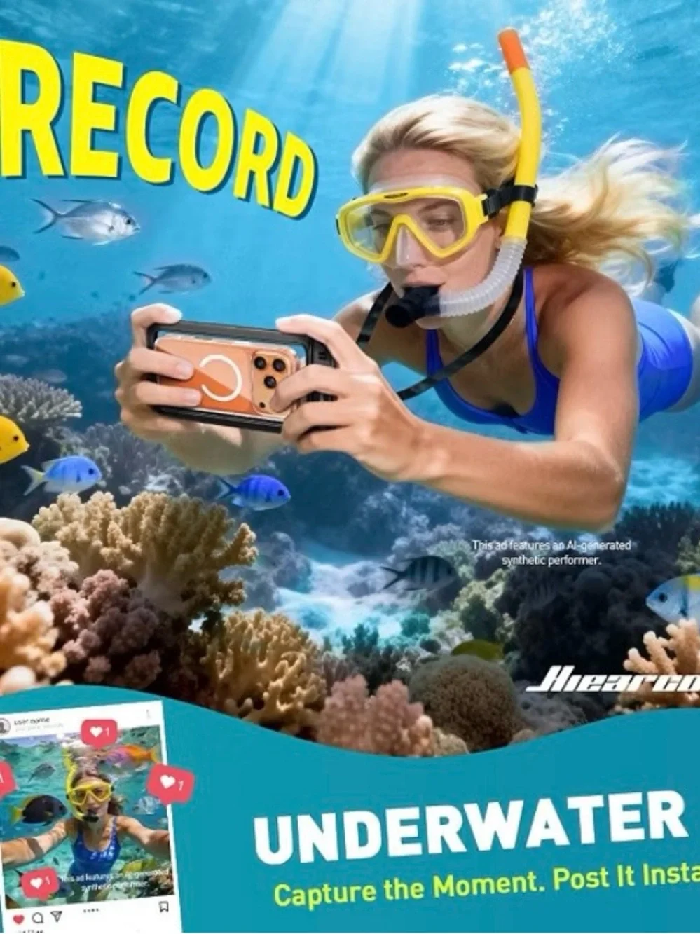 Black Waterproof Phone Pouch - Universal Case